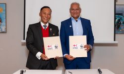 जलवायु न्यूनीकरणका लागि डब्लुडब्लुएफ नेपाल र आइएफआरसीबीच साझेदारी