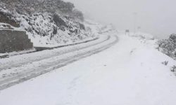 हिमपातका कारण अवरुद्ध नाग्म–गमगढी सडक खुल्यो