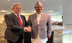 नेपाल–न्युजिल्याण्ड द्विपक्षीय बैठक