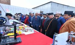 एमाले बैठकस्थलमा प्रविधि प्रदर्शनी