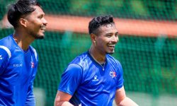 त्रिकोणात्मक सरिजको पहिलो खेल नामबियिासँग