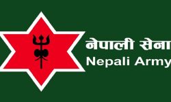 एकताका लागि दौड प्रतियोगिता गर्दै नेपाली सेना