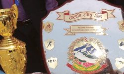 राष्ट्रपति रनिङ शिल्ड बूढीनन्दालाई