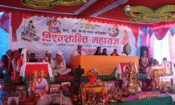 पशुपति परिक्रमा गरेर विश्वशान्ति महायज्ञ सुरु, एक सातासम्म चल्ने