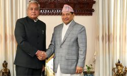 परराष्ट्रमन्त्री श्रेष्ठसँग भारतीय राजदूतको भेट