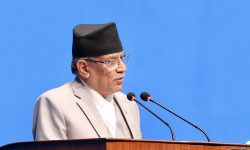 गठबन्धन फेरिएपछि पहिलोपटक संसद्मा प्रधानमन्त्रीको सम्बोधन