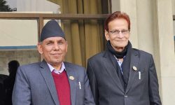 राष्ट्रियसभाका अध्यक्षका उम्मेदवार शर्मा र दाहालको प्रस्ताव प्रस्तुत