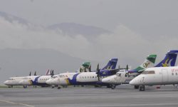 प्रतिकूल मौसमले हवाई उडान प्रभावित