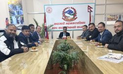 काठमाडौं महानगरका प्रशासकीय अधिकृतसँग एनआरएनए आरके समूहका पदाधिकारीको छलफल