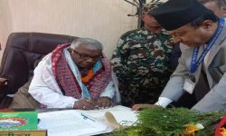 नवनियुक्त वनमन्त्री सुडीले गरे पदबहाली