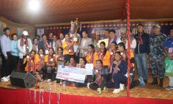 राष्ट्रिय महिला भलिबलको उपाधि एपिएफलाई