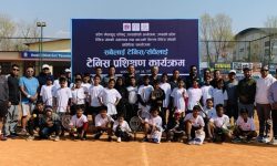 गण्डकीमा ‘सबैका लागि टेनिस, सधैँका लागि टेनिस’