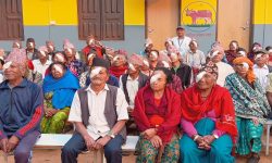 निःशुल्क आँखा शिविरबाट एक हजार लाभान्वित
