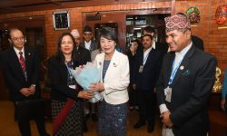 जापानी विदेशमन्त्री खामिखावा नेपालमा