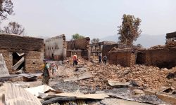 खोटाङका अग्निपीडितलाई आर्थिक सहयोग