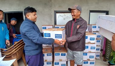 किसानलाई मौरीसहितको घार अनुदानमा