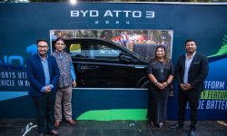 साइमेक्स इंकले अल न्यु बीवाईडी एप सहित २०२४ भर्सनको बीवाईडी एट्टो ३ सार्वजनिक