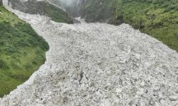 थासाङ हिउँपहिरोः थुनिएको बोक्सीखोला बग्न थाल्यो