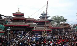 बाजागाजासहित इन्द्ररथलाई पुर्‍याइयो इन्द्र दह, रातभर दीपावली गरिने