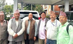 सहयोगका निम्ति सरकारको ध्यानाकर्षण गराउन धरानका जनप्रतिनिधि काठमाडौंमा