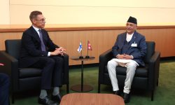 प्रधानमन्त्री ओली र फिनल्याण्डका राष्ट्रपति स्टबबीच भेटवार्ता