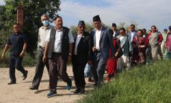 संसदीय समितिको टोलीद्वारा नेपाल ट्रष्टको जग्गा र शैक्षिक संस्था निरीक्षण