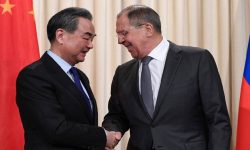 चीन र रुसका विदेशमन्त्रीले गरे राष्ट्रसङ्घमा युक्रेन सङ्टबारे छलफल