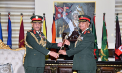 प्रधानसेनापति शर्माको बिदाई