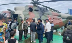 काभ्रेको रोशीमा फसेकाको उद्धारार्थ हेटिकप्टर परिचालन