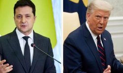 युक्रेनमा बढ्दो तनावको समयमा ट्रम्प र जेलेन्स्कीबीच भेटवार्ता