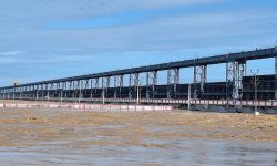 कोसीमा पानीको बहाव घट्दै