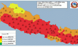 भोलिदेखि देशभर मौसम बदली : ५६ जिल्ला उच्च जोखिममा
