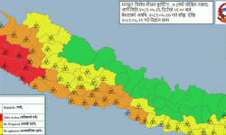 लुम्बिनी र सुदूरपश्चिम प्रदेशमा अति भारी वर्षा हुने