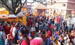 जलविनायकमा गणेश चतुर्थीको मेला भर्ने भक्तजनको घुइँचो