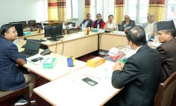 सहकारी संस्था बचत रकम दुरुपयोग सम्बन्धमा गठित छानबिन समितिको प्रतिवेदन पेस हुँदै