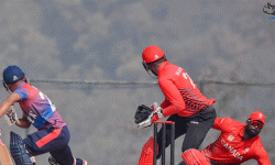 टी–२० सिरिजको पहिलो खेलमा नेपाल क्यानडासँग पराजित