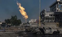 रुसद्वारा किएभमा ड्रोन, क्रुज र ब्यालेस्टिक मिसाइलद्वारा आक्रमण