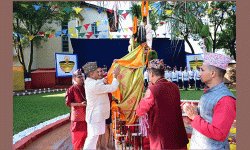 प्रहरी महानिरीक्षकद्वारा मौलो पूजा