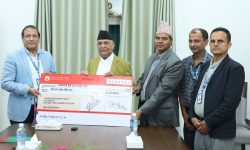 प्रधानमन्त्री दैवी प्रकोप उद्धार कोषमा नागरिक लगानी कोषको ५१ लाख सहयोग