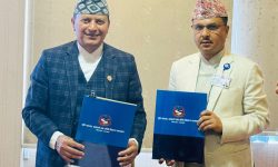 भूमिब्यवस्था मन्त्री अधिकारी र सचिवबिच कार्यसम्पादन सम्झौता