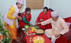 राष्ट्रपति भवनमा घटस्थापना