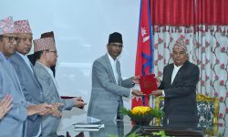 राष्ट्रपतिसमक्ष थारू आयोगको प्रतिवेदन पेस