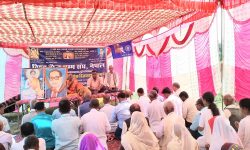 भुजहवा पञ्चशिल बुद्ध विहारमा धम्म दीक्षा