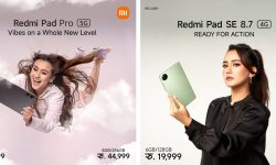रेड्मी प्याड प्रो ५जी र रेड्मी प्याड एसई ८.७ ४जी ट्याब्लेट सार्वजनिक