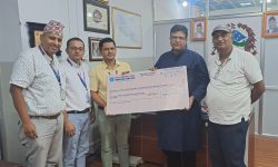 नेपाल एसबिआई बैंकद्वारा हरियाली प्रर्वधन गर्न विराटनगर महानगरपालिकालाई सहयोग