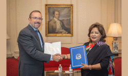 नेपाल र अमेरिकाबीच सहकार्यसम्बन्धी सम्झौतामा हस्ताक्षर