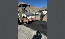 मुस्ताङको घरपझोङ चक्रपथ कालोपत्र सुरु