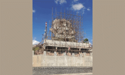 धार्मिक पर्यटकको नयाँ गन्तव्य सराङकोटको पञ्चमुखी गणेश मूर्ति