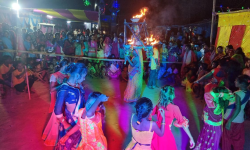 दसैँसँगै मिथिलाञ्चलको घरआँगनमा झिझियाको लोकभाका गुञ्जिन थाल्यो