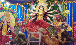 मिथिला क्षेत्रमा सुरु भयो दुर्गा भवानीको मूर्ति पूजा